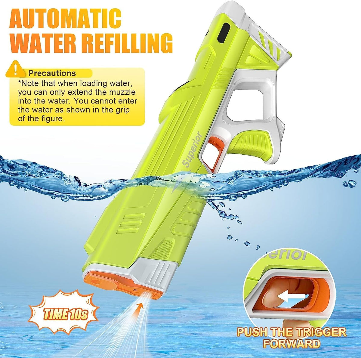 Electric Water Gun Blaster