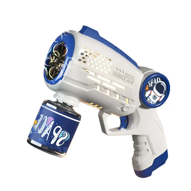 Astronaut Bubble Machine Gun With Lights For Kids