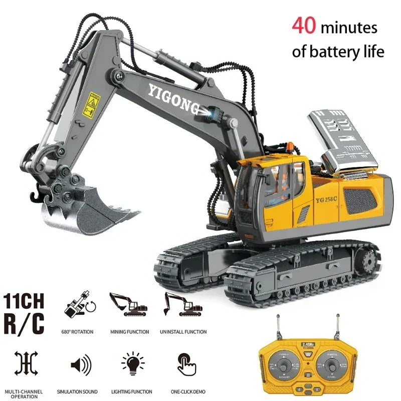 2.4G Remote Control Excavator Truck