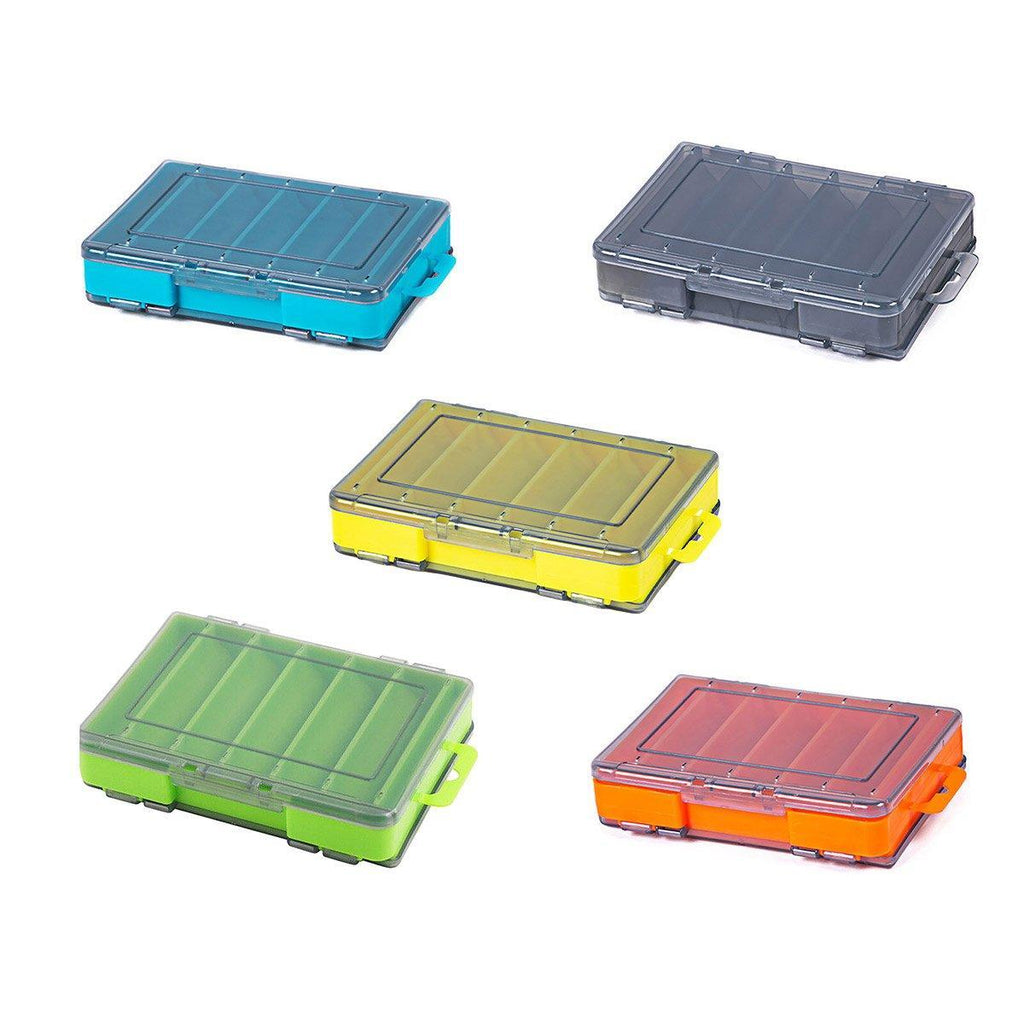 Multifunctional Fishing Bait Storage Box Accessories Gear Organizer Tool Box - Orange-S