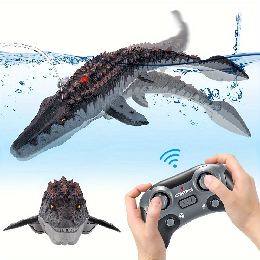 Remote Control Shark Dinosaur Pool Toy Black