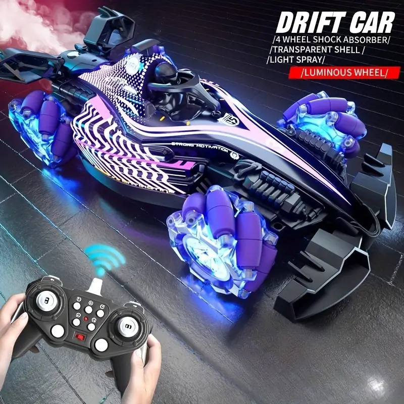 Remote Drift 4WD Car Toy with Lights